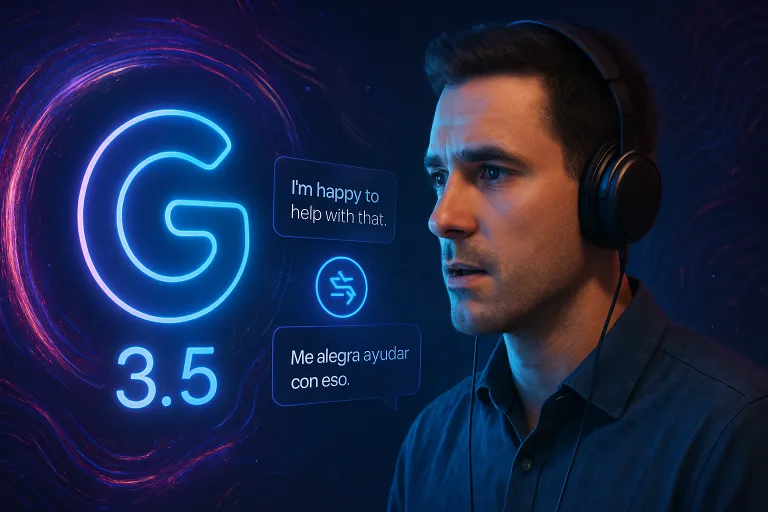 Gemini 3.5 revoluciona la localización de contenidos: traduce en tiempo real y conserva tu forma de hablar