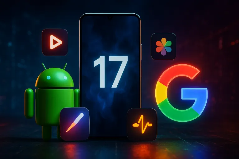 Google integra nuevas herramientas creativas en Android 17 para disputar a Apple el mercado de creadores