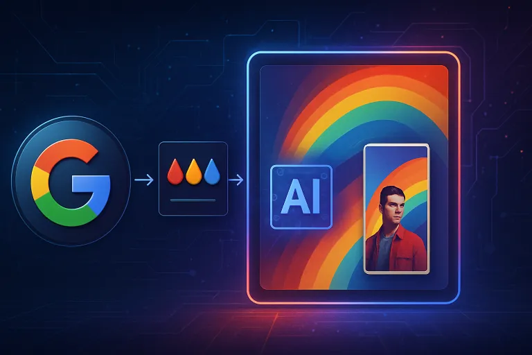 Google Pomelli convierte los colores de cualquier marca en campañas publicitarias creadas con IA