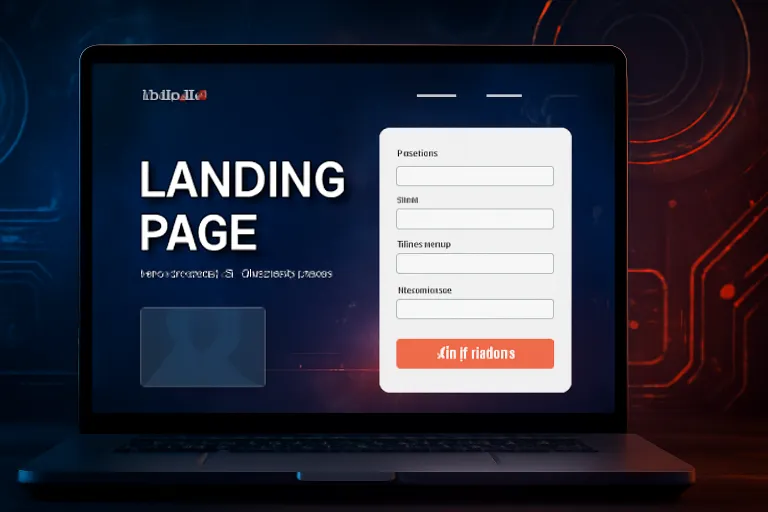 landing page in hubspot