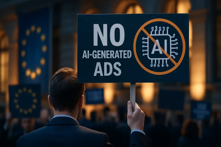 Las marcas piden que los anuncios creados con IA queden fuera de las nuevas obligaciones de transparencia europeas