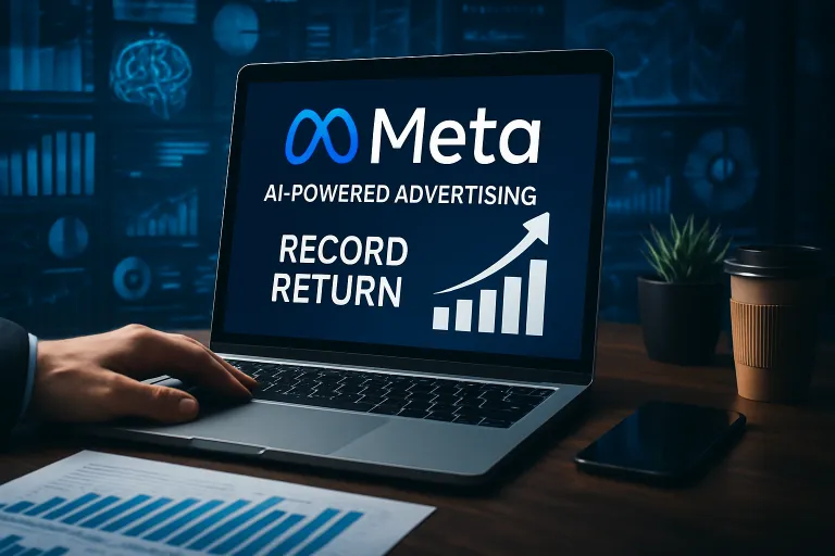 Meta lanza una plataforma integral de publicidad con IA y presume de un retorno récord