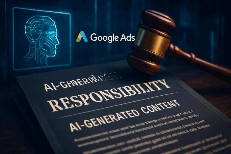 Google Ads estrena nuevas condiciones que responsabilizan al anunciante del contenido creado por su IA