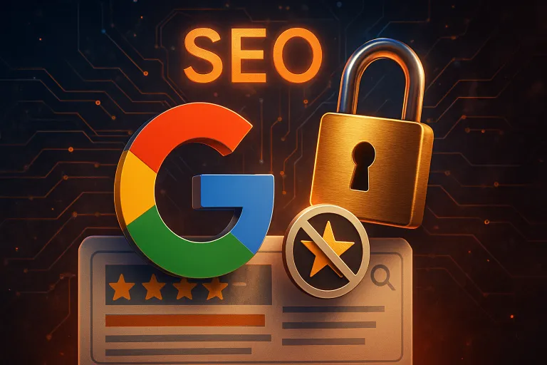 Google endurece sus reglas SEO contra reseñas falsas o incentivadas ocultas en los datos estructurados