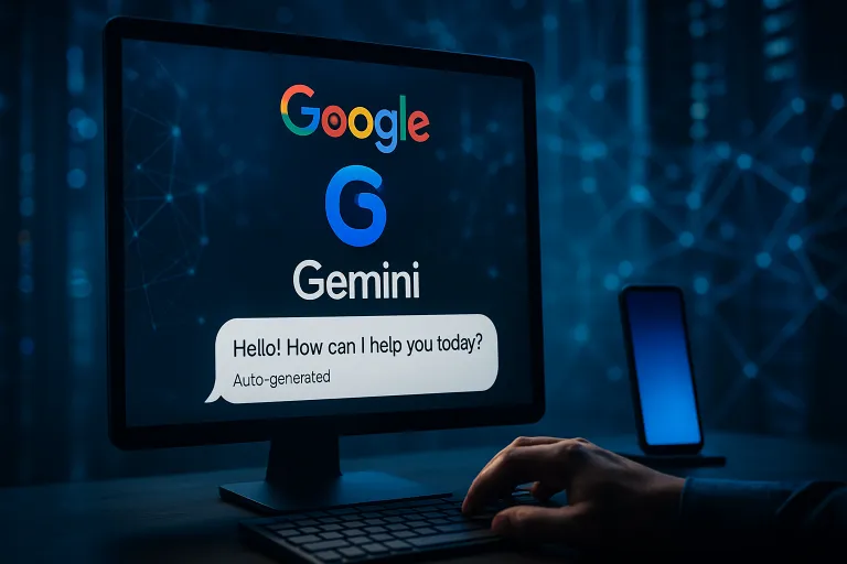 Google prueba nuevas fórmulas con Gemini para humanizar los mensajes automáticos de las empresas