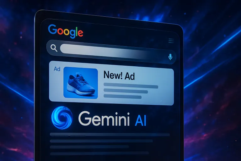 Google prueba nuevos anuncios creados con Gemini para convertir las búsquedas con IA en ventas directas