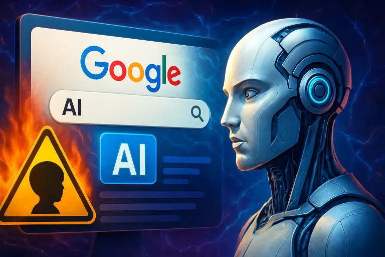 Google Search con IA vuelve a agitar el SEO tras las críticas por respuestas peligrosas para menores