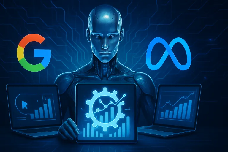 Google y Meta aceleran la automatización total de campañas publicitarias con inteligencia artificial