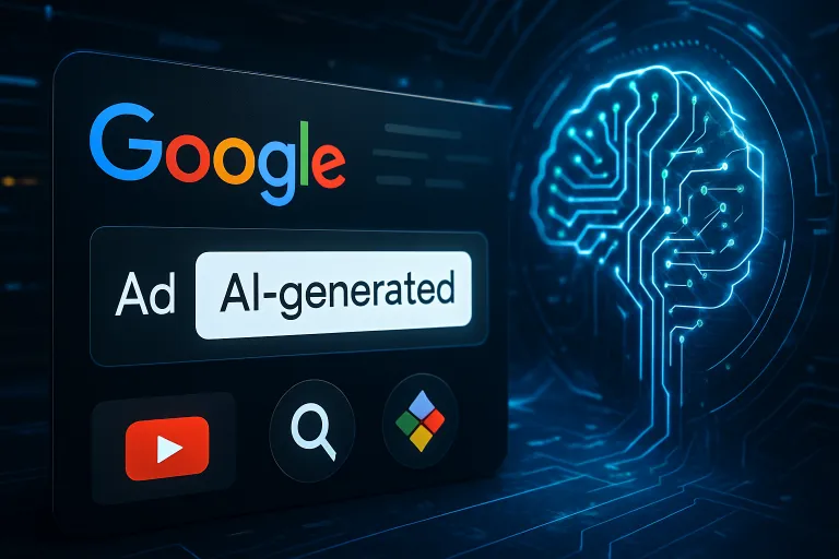Google ya avisará cuando un anuncio de Search, YouTube o Discover haya sido creado con IA