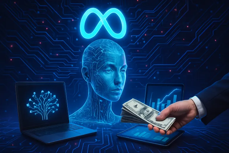 Meta convierte sus modelos de IA en un negocio de pago para desarrolladores y anunciantes