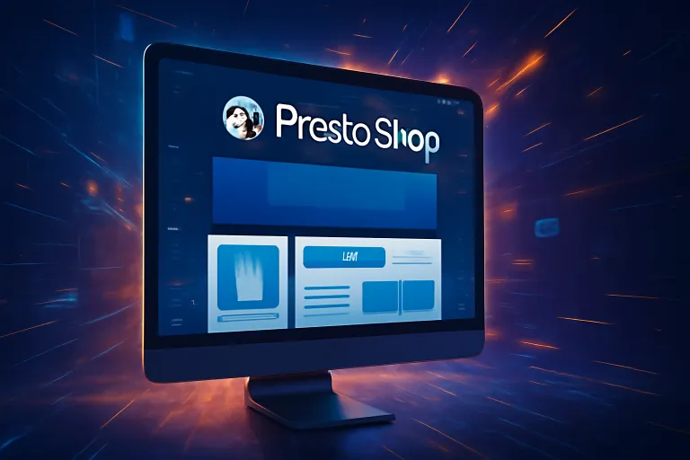 prestashop landing page