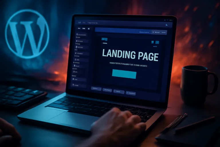 creating landing pages in wordpress