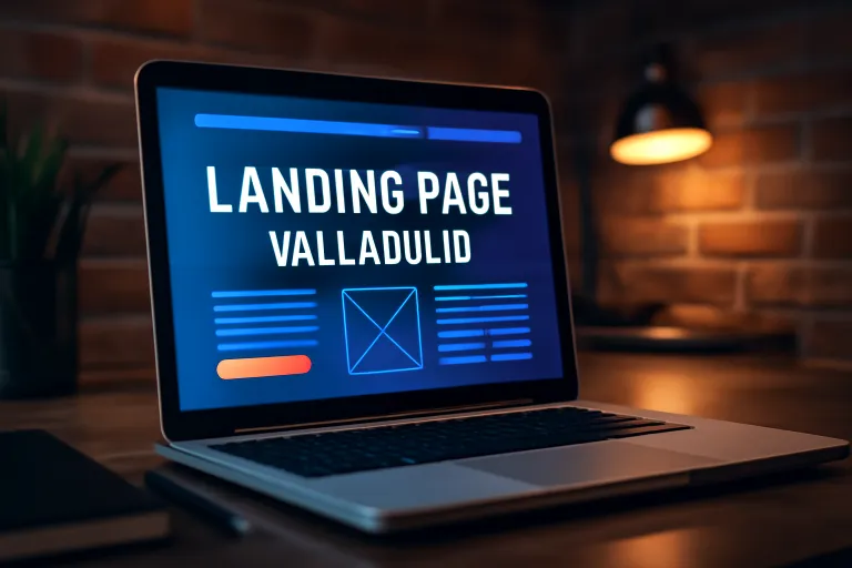 diseño de landing page en valladolid