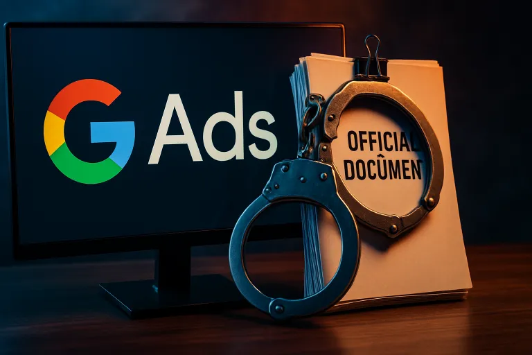 Google endurece las reglas de Ads para anunciantes que promocionan documentos oficiales