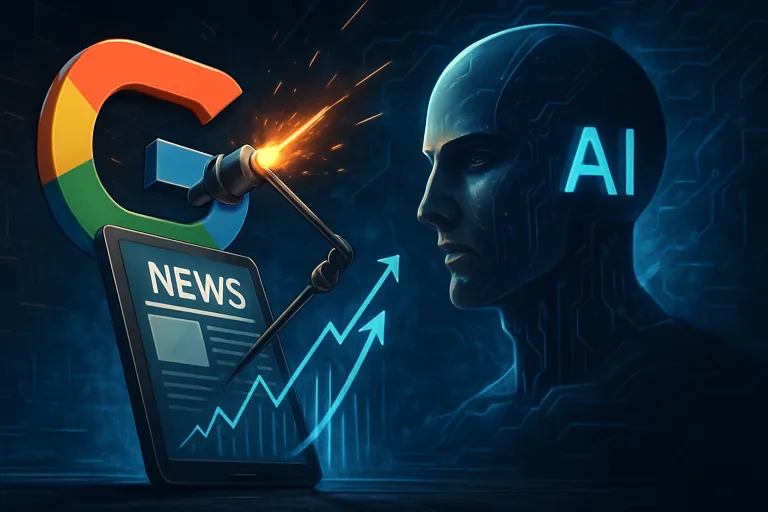 Google lanza una nueva herramienta para ayudar a los medios a recuperar el tráfico perdido por culpa de la inteligencia artificial