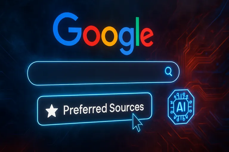 Google mejora el botón de Fuentes Preferidas para que los medios ganen visibilidad frente a la IA