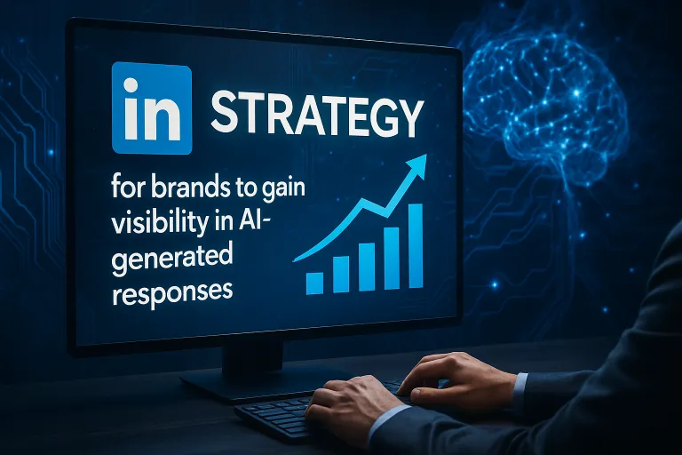 LinkedIn publica su nueva estrategia para que las marcas ganen visibilidad dentro de las respuestas de la IA