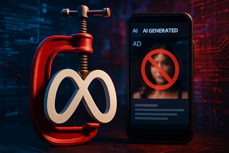 Meta queda bajo presión tras detectarse anuncios con imágenes ilegales generadas mediante inteligencia artificial