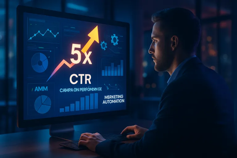 Una empresa multiplica por cinco el CTR de sus campañas usando datos y automatización de marketing