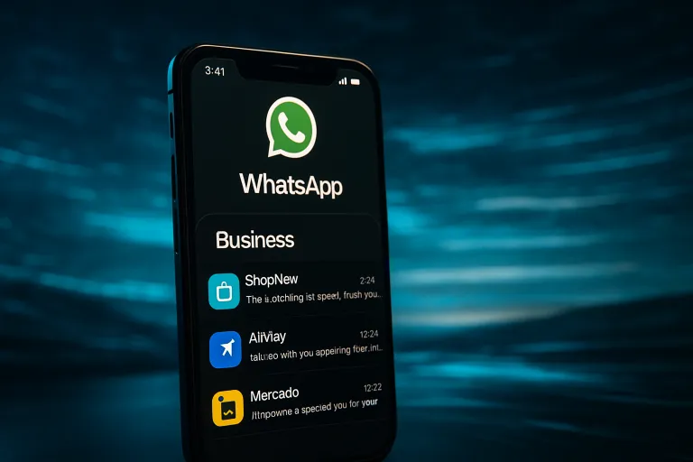 WhatsApp prueba una nueva bandeja para mensajes empresariales que puede cambiar cómo las marcas llegan al usuario