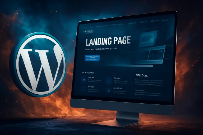 wordpress landing page theme