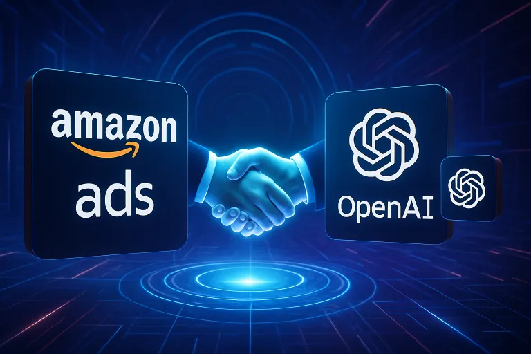 Amazon Ads se alía con OpenAI y abre a sus anunciantes una nueva vía para aparecer dentro de ChatGPT
