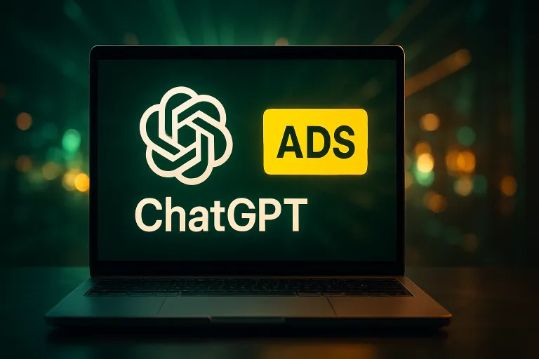 ChatGPT empieza a mostrar anuncios a usuarios de las versiones Free y Go en España