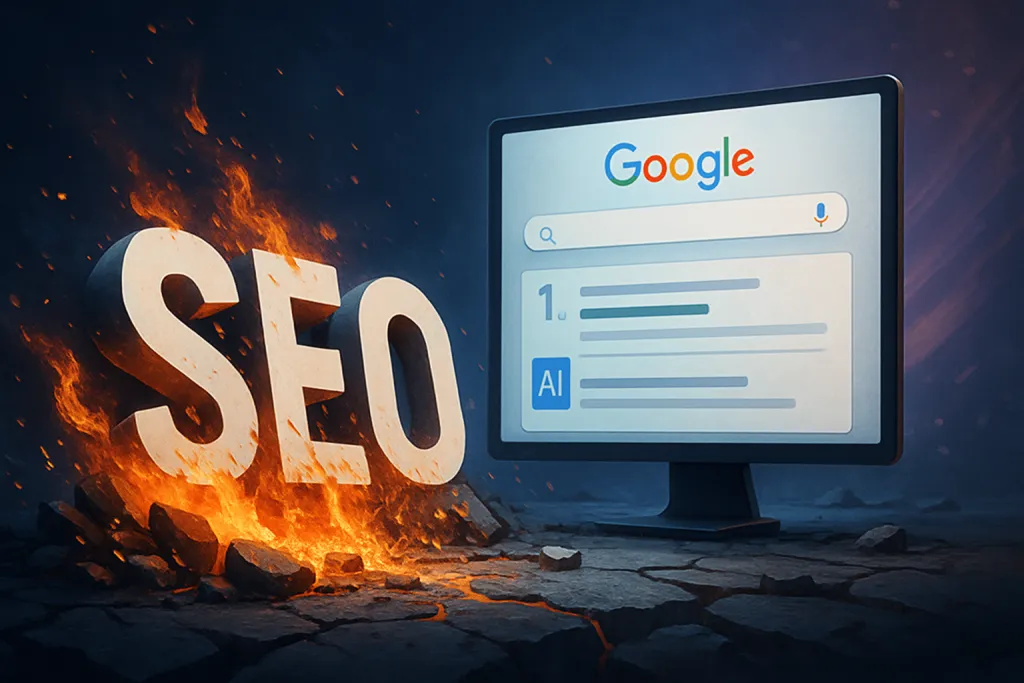 El SEO tradicional pierde terreno mientras las marcas descubren que ser número uno en Google ya no garantiza aparecer en las respuestas de IA