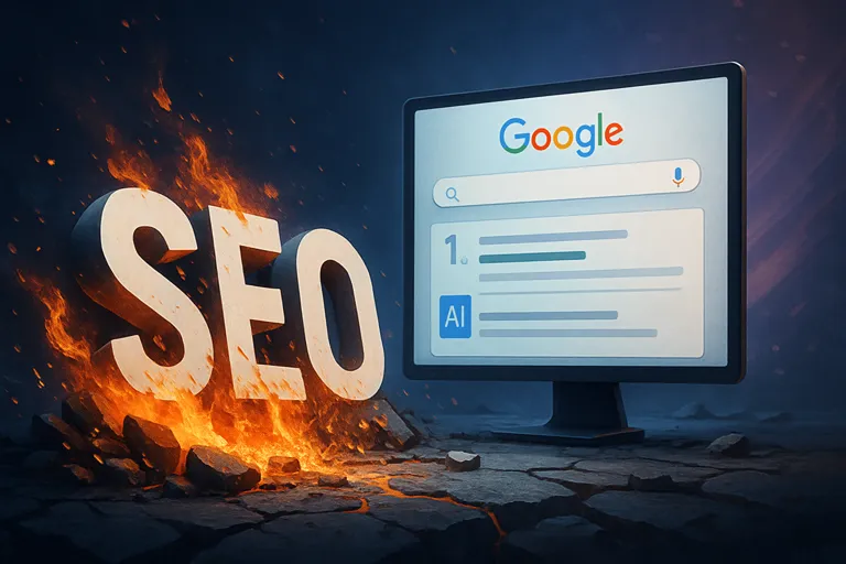 El SEO tradicional pierde terreno mientras las marcas descubren que ser número uno en Google ya no garantiza aparecer en las respuestas de IA