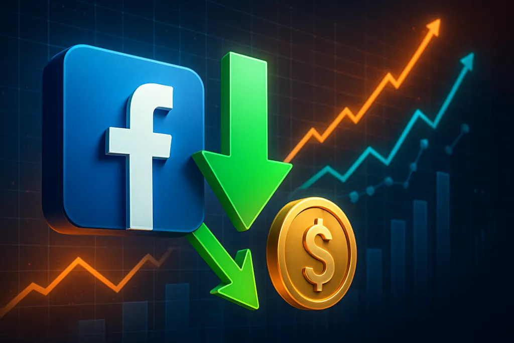 Facebook Ads abarata los clics mientras mejora el rendimiento de las campañas de tráfico y captación de leads