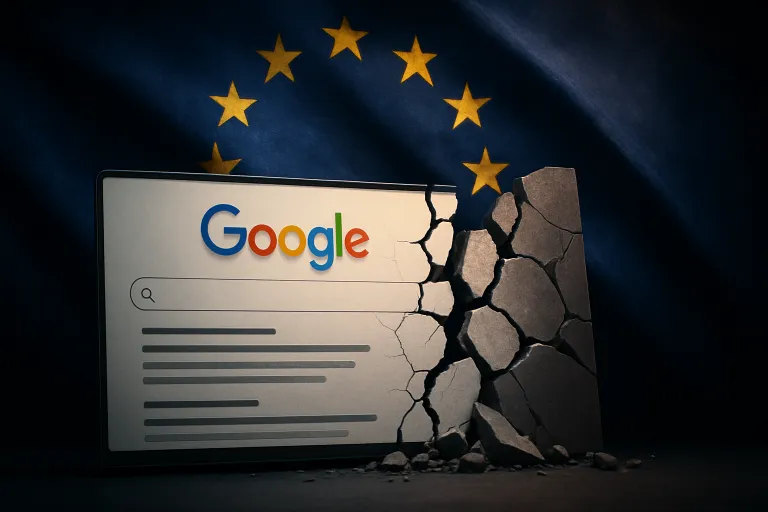 Google cambia radicalmente sus resultados de búsqueda en Europa y advierte de una fuerte pérdida de calidad por las nuevas reglas de la UE