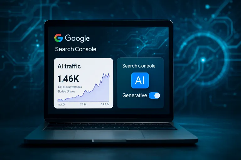 Google Search Console estrena informes sobre tráfico de IA y nuevos controles para la búsqueda generativa