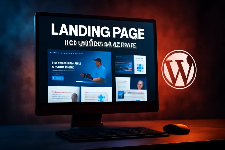 landing pages wordpress themes