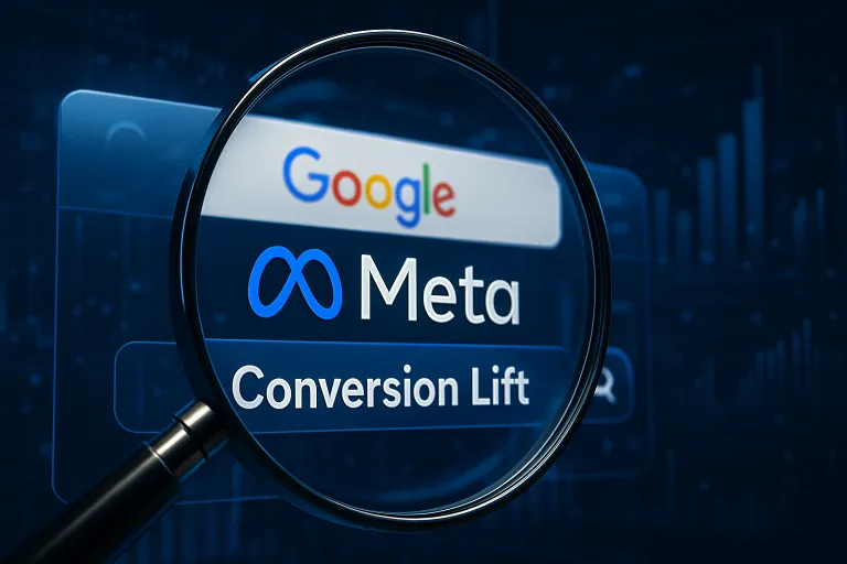 Meta pone el foco en Conversion Lift para medir cuánto influyen realmente sus anuncios en las búsquedas de Google
