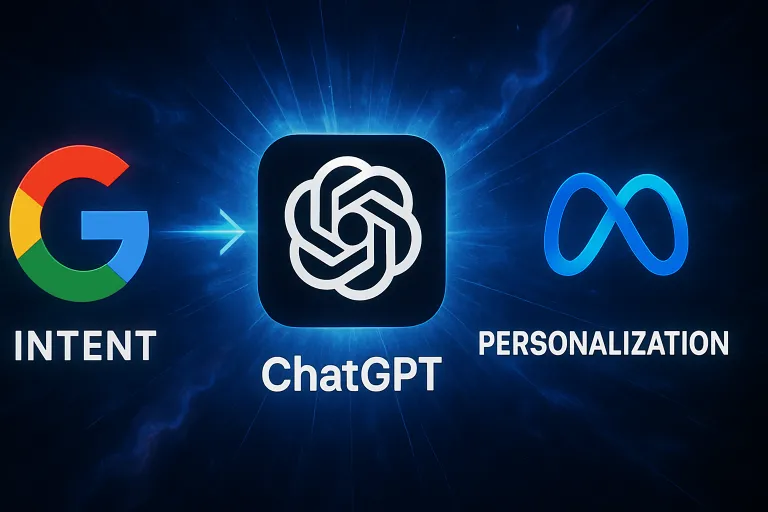 OpenAI quiere que la publicidad de ChatGPT combine la intención de Google con la personalización de Meta