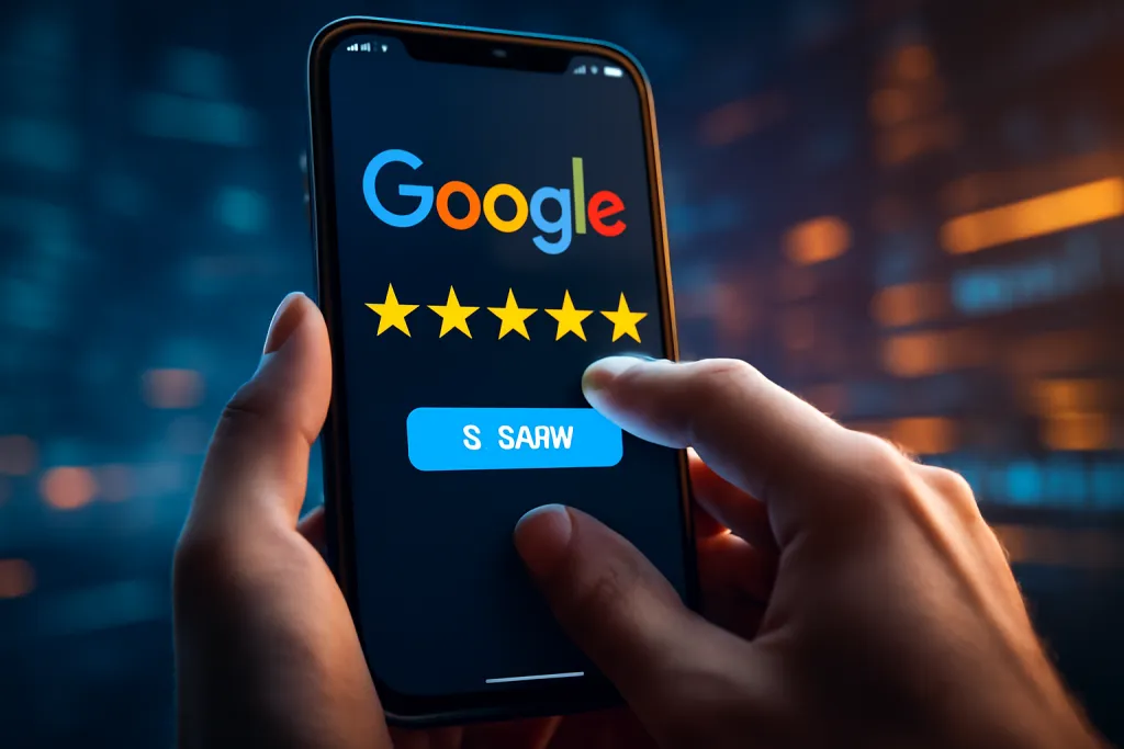 poner una reseña en google