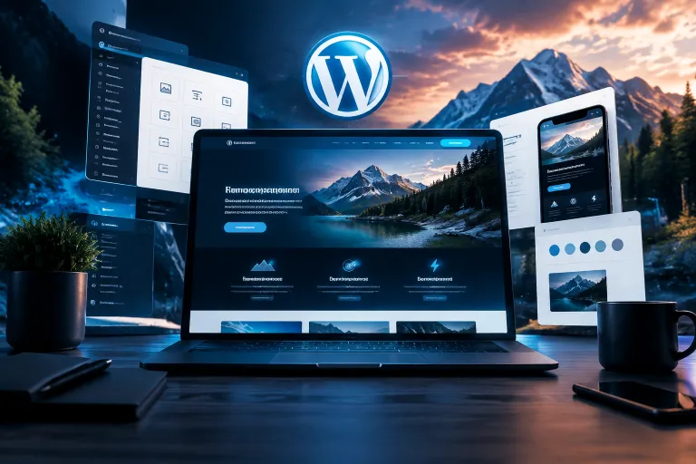 building a landing page in wordpress