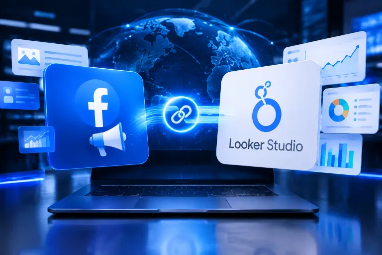 conectar facebook ads looker studio