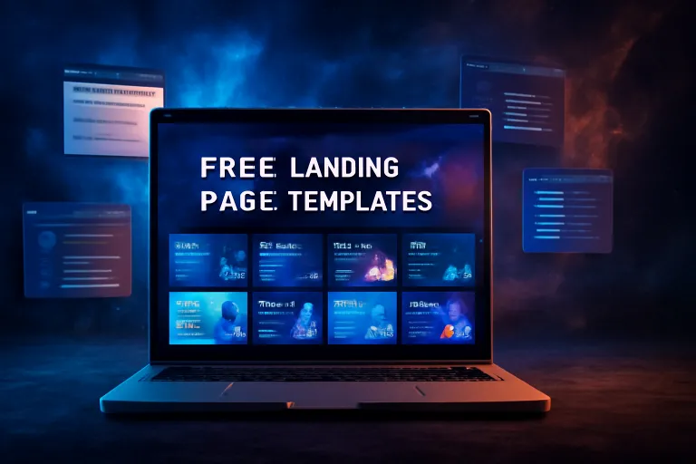 free landing page templates