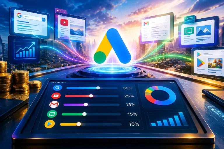 Google Ads despliega nuevos controles para priorizar canales y repartir el presupuesto publicitario