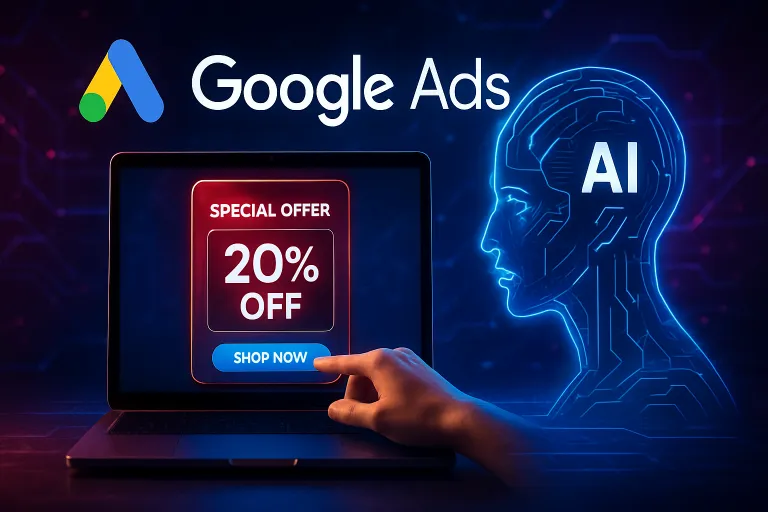 Google Ads prueba Direct Offer: promociones dirigidas a compradores dentro del modo IA
