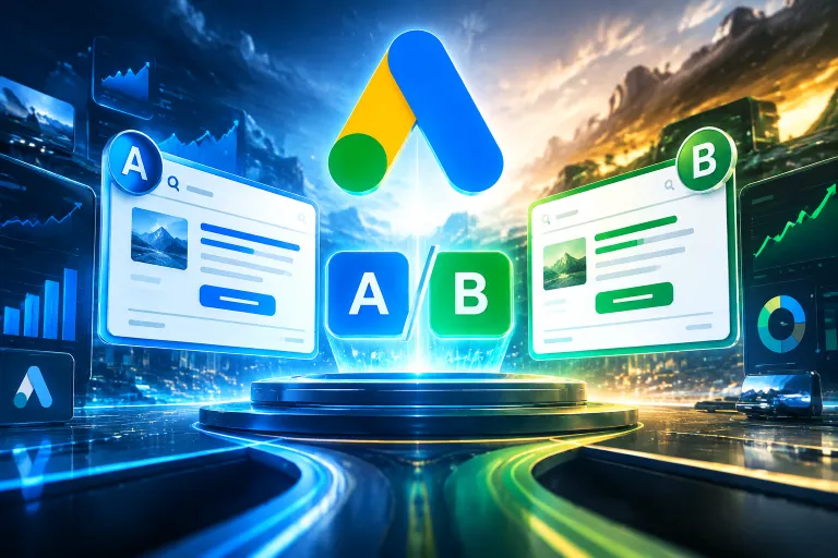 Google Ads prueba una opción para comparar mensajes publicitarios con tests A/B en Performance Max