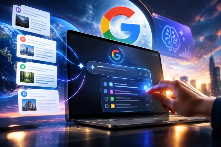 Google prueba gestionar las fuentes preferidas directamente desde las citas del Modo IA