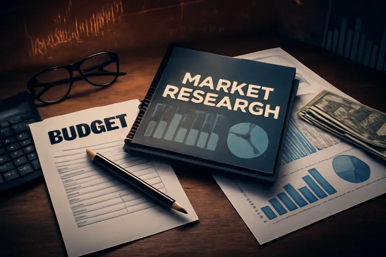 presupuesto de estudio de mercado